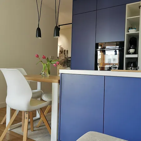 Wola Blue Modern Apartment *