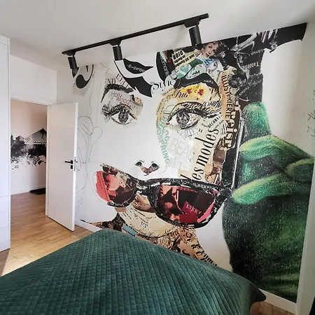 Apartment Wola Blue Modern *