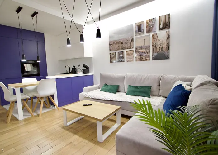 Apartman Wola Blue Modern *
