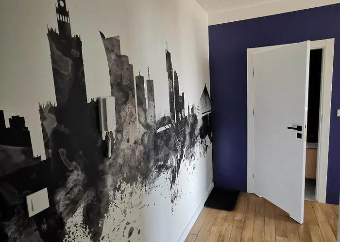 Apartman Wola Blue Modern